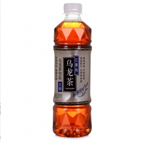 三得利無糖烏龍茶500mlX24瓶/箱